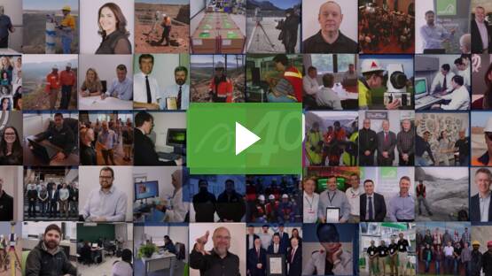 Maptek 40 years timeline